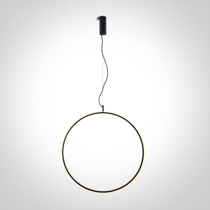 63152B/B/W BLACK RING 60cm 30W WW IP20 230V DIMMABLE – obrázok 1