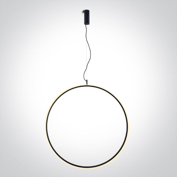 63152C/B/W BLACK RING 80cm 40W WW IP20 230V DIMMABLE – obrázok 1