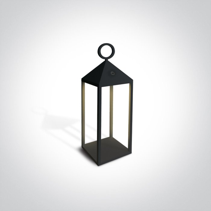 67462/B/W BLACK 3W WW IP54 RECHARGEABLE – obrázok 1