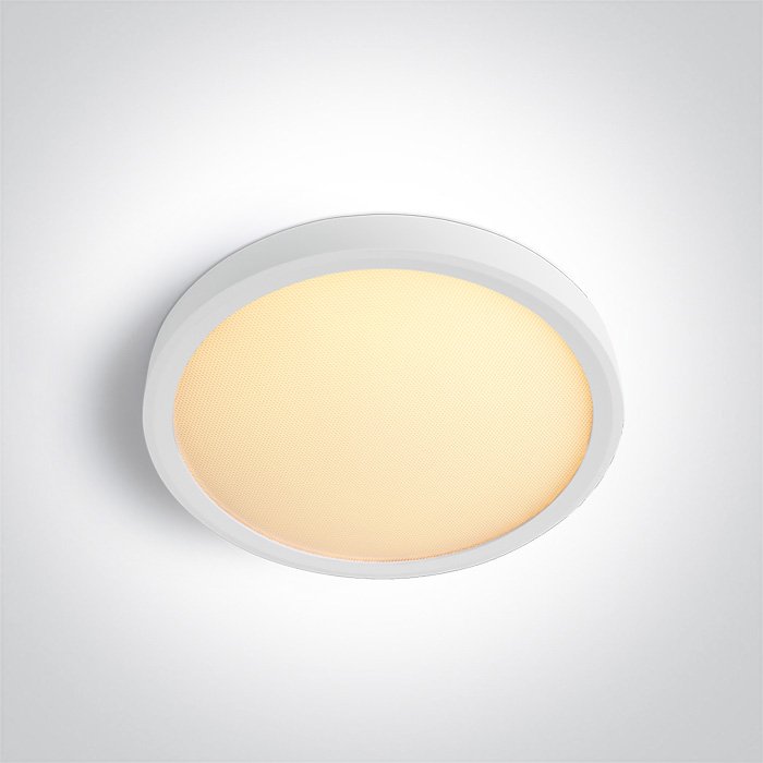 62020AU/W/V WHITE PLAFO 12W CCTV UGR19 230V – obrázok 1