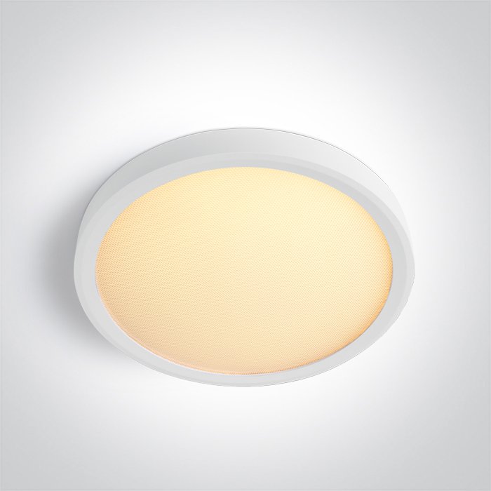 62020BU/W/V WHITE PLAFO 18W CCTV UGR19 230V – obrázok 1