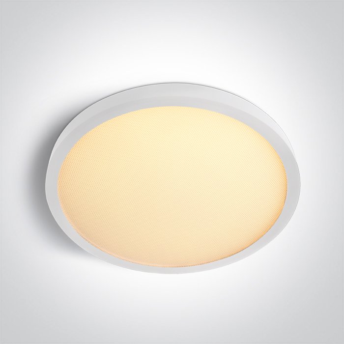 62020CU/W/V WHITE PLAFO 24W CCTV UGR19 230V – obrázok 1