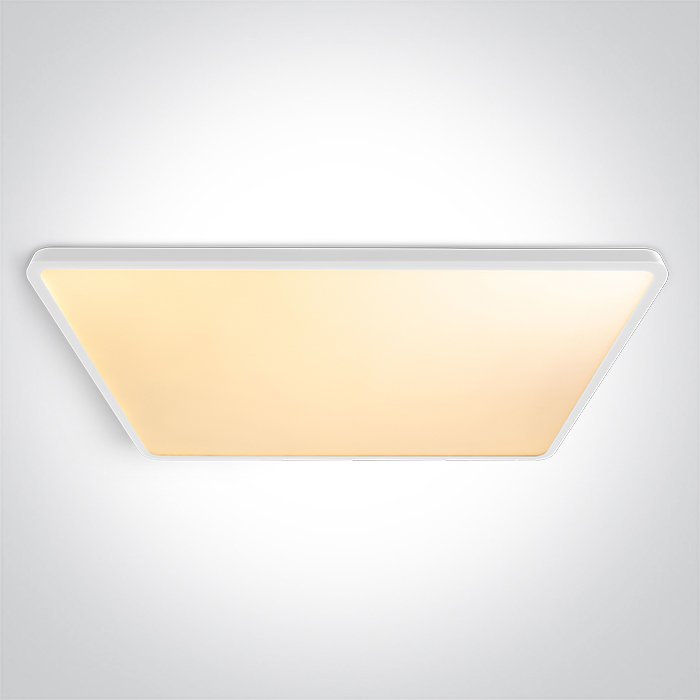 62020PU/W/V WHITE PLAFO RECTANGULAR 60W CCTV UGR19 230V – obrázok 1