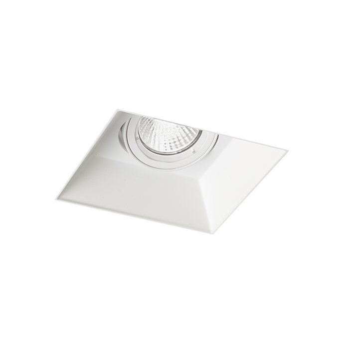 RENDL IPSO SQ frameless biela 230V LED GU10 8W – obrázok 1
