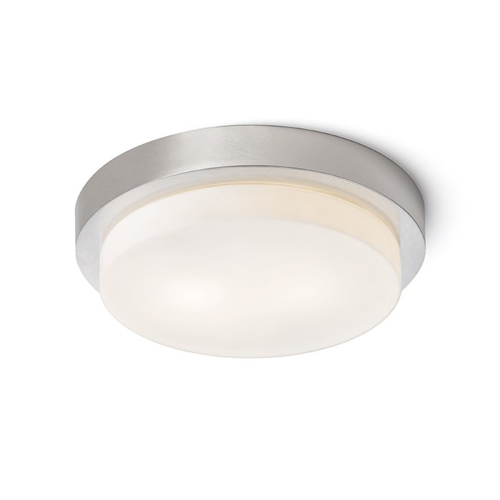 RENDL GORRA stropná matný nikel 230V LED E14 2x6W IP44 – obrázok 1
