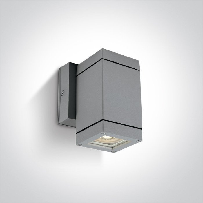 67130F/G GREY WALL GU10 10W IP54 – obrázok 1