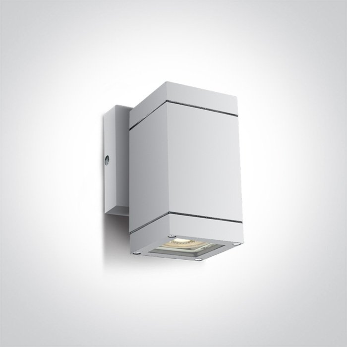 67130F/W WHITE WALL GU10 10W IP54 – obrázok 1