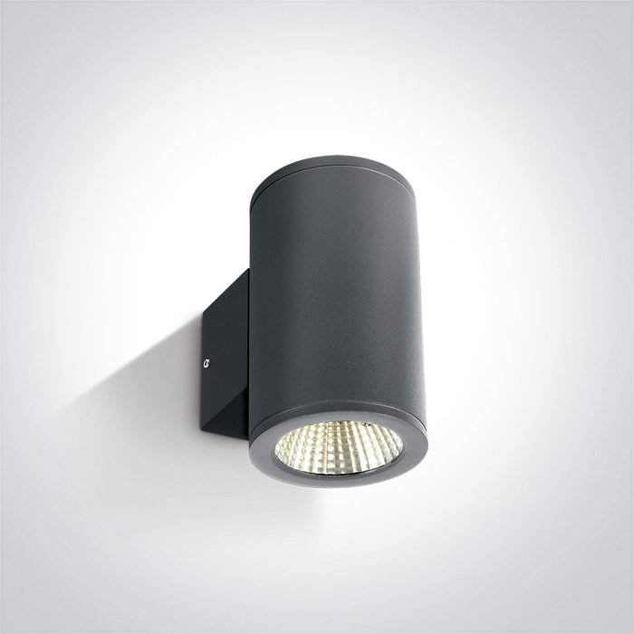 67138/AN/W ANTHRACITE COB LED 2x6W WW IP54 230V – obrázok 1