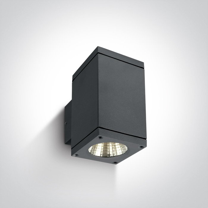 67138A/AN/W ANTHRACITE COB LED 2x6W WW IP54 230V – obrázok 1