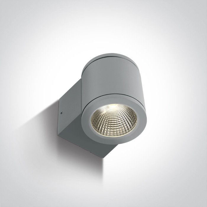 67138E/G/W GREY COB 6W WW IP54 100-240V – obrázok 1