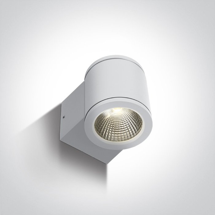 67138E/W/W WHITE COB 6W WW IP54 100-240V – obrázok 1