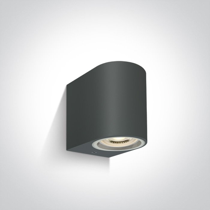 67142F/AN ANTHRACITE WALL LIGHT GU10 6W IP65 – obrázok 1