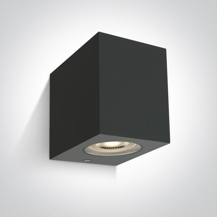67142H/AN ANTHRACITE WALL LIGHT GU10 6W IP65 – obrázok 1
