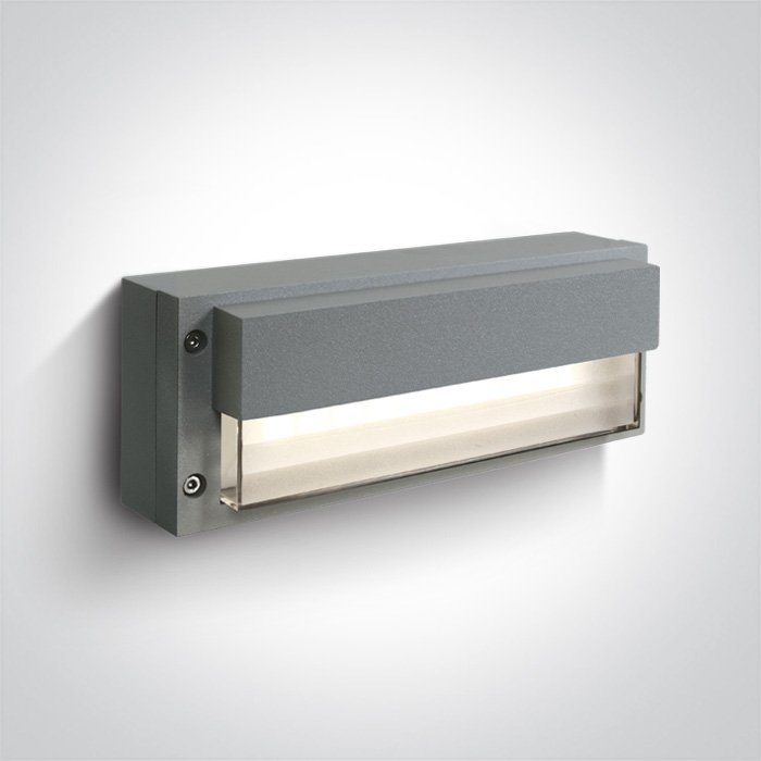 67176/G/W GREY 3W WW IP54 230V – obrázok 1