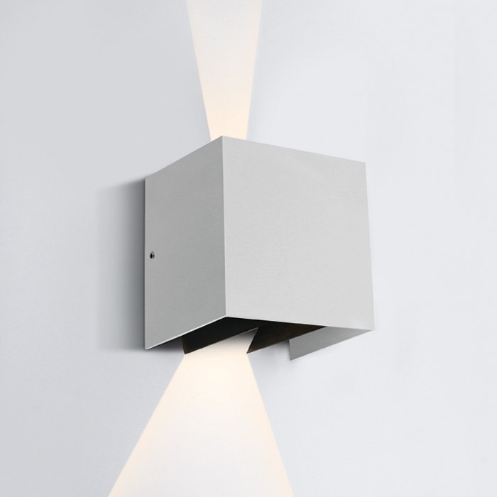 67340A/W/W WHITE WALL 2x3W WW IP54 230V – obrázok 1