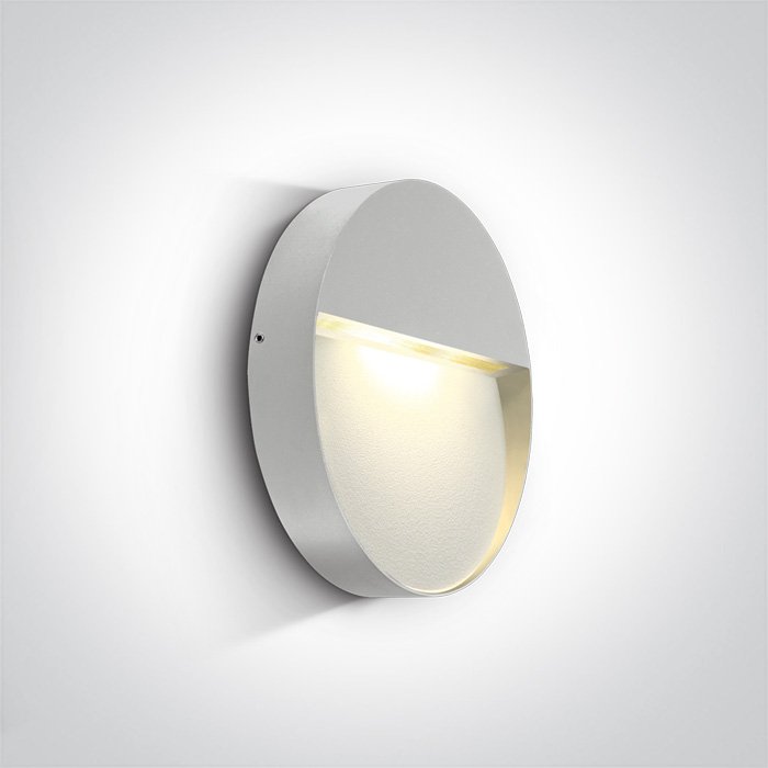67360/W/W WHITE LED WALL LIGHT 9W WW IP54 230V – obrázok 1