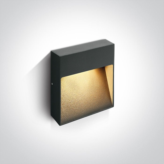 67360A/AN/W ANTHRACITE WALL LIGHT 9W WW IP54 230V – obrázok 1