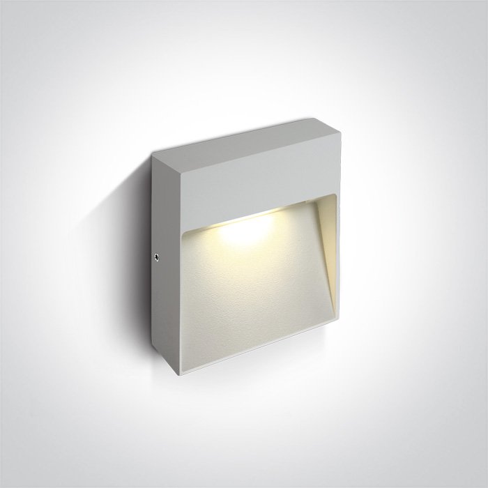 67360A/W/W WHITE WALL LIGHT 9W WW IP54 230V – obrázok 1