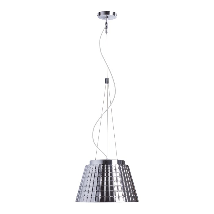 RENDL CORONA závesná chrómové sklo 230V LED E27 15W – obrázok 1