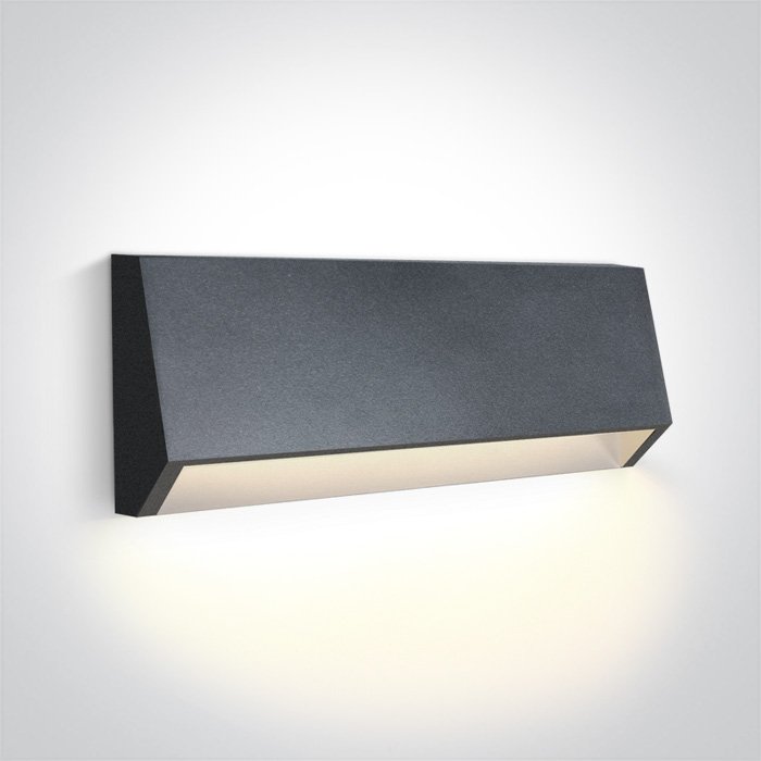 67386C/AN/V ANTHRACITE WALL LIGHT 4W CCTV DARK LIGHT IP65 230V – obrázok 1
