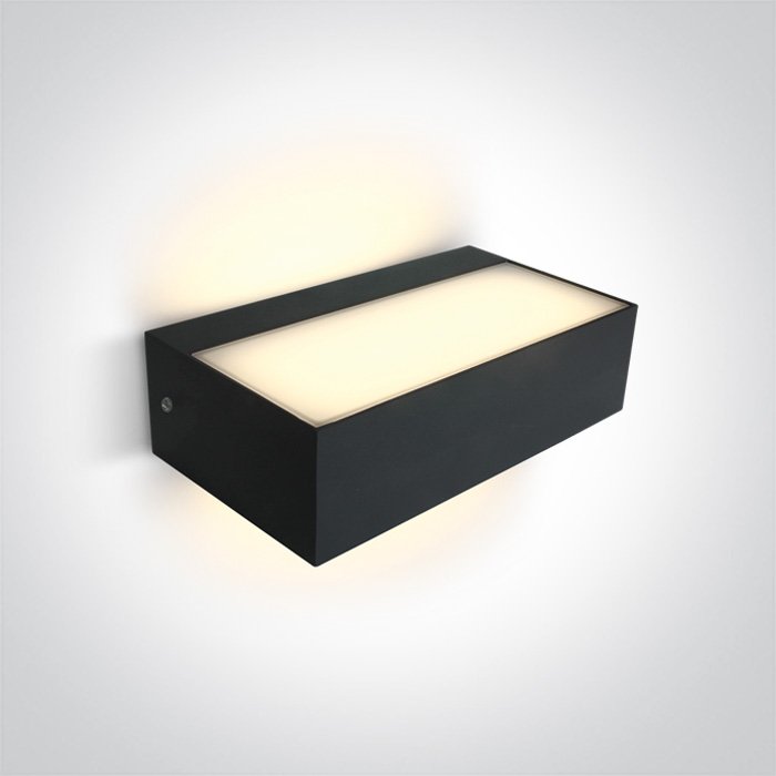 67392/AN/W ANTHRACITE WALL LIGHT 7W WW IP65 230V – obrázok 1