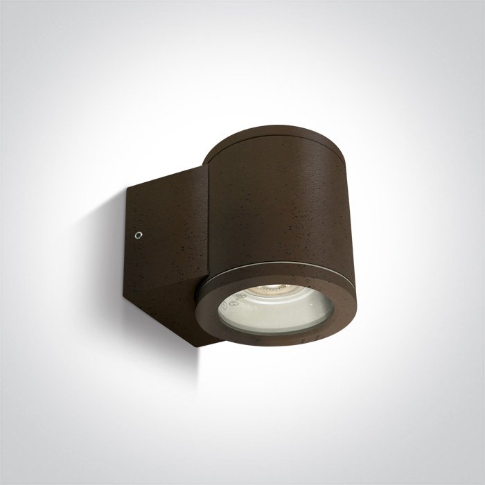 67400A/BR RUST BROWN WALL GU10 10W IP54 – obrázok 1