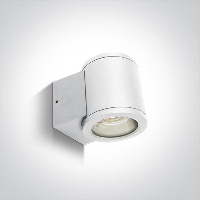 67400A/W WHITE WALL GU10 10W IP54 – obrázok 1