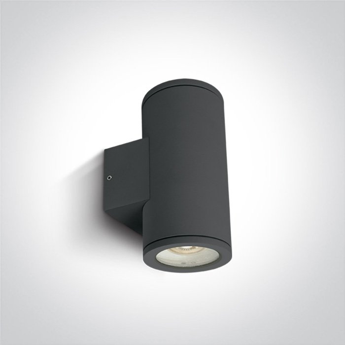67400B/AN ANTHRACITE WALL GU10 2x10W IP54 – obrázok 1