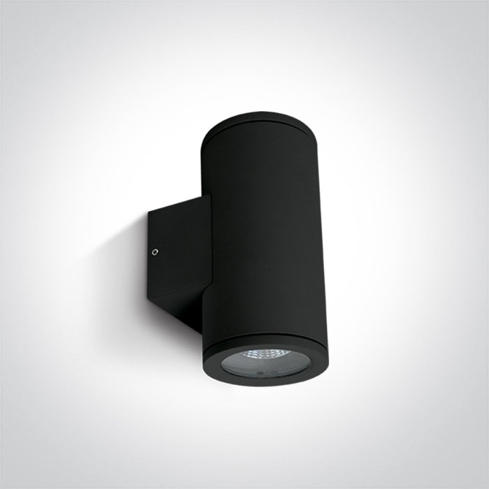 67400B/B BLACK WALL GU10 2x10W IP54 – obrázok 1