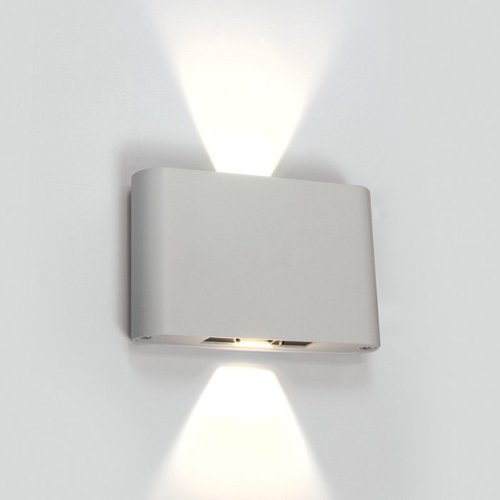 67412/W/W WHITE WALL LED 2x6W WW IP54 230V – obrázok 1