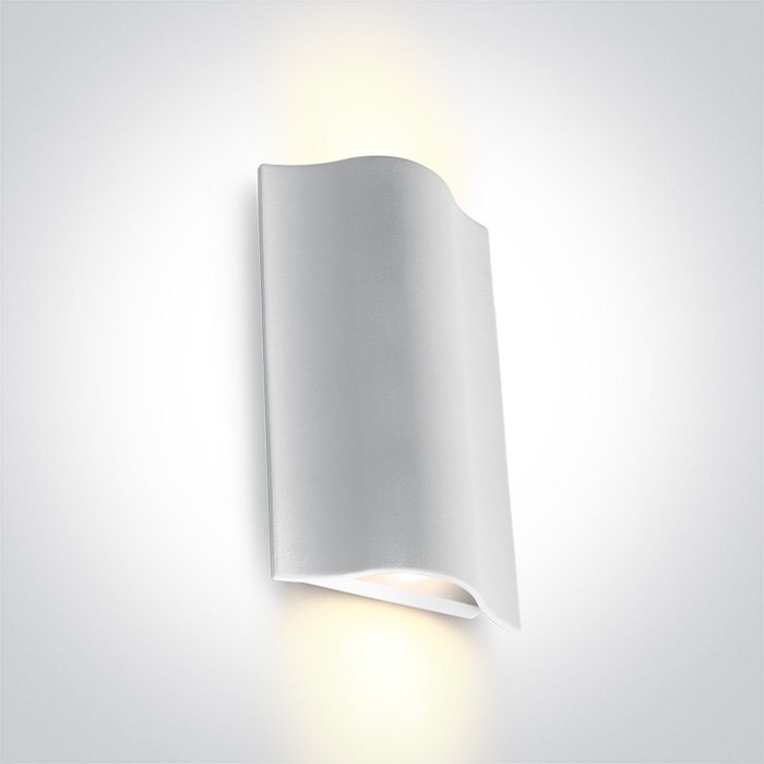 67422A/W/W WHITE WALL 2x6W WW IP54 230V – obrázok 1