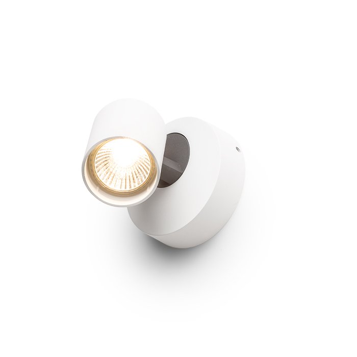 RENDL DUGME I biela/antracitová 230V GU10 35W – obrázok 1