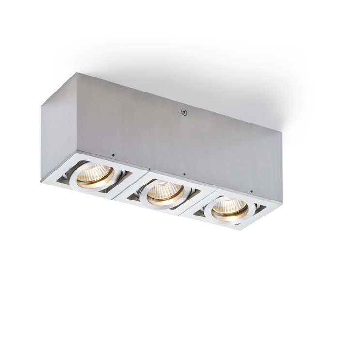 RENDL BERIT III hliník 230V GU10 3x50W – obrázok 1