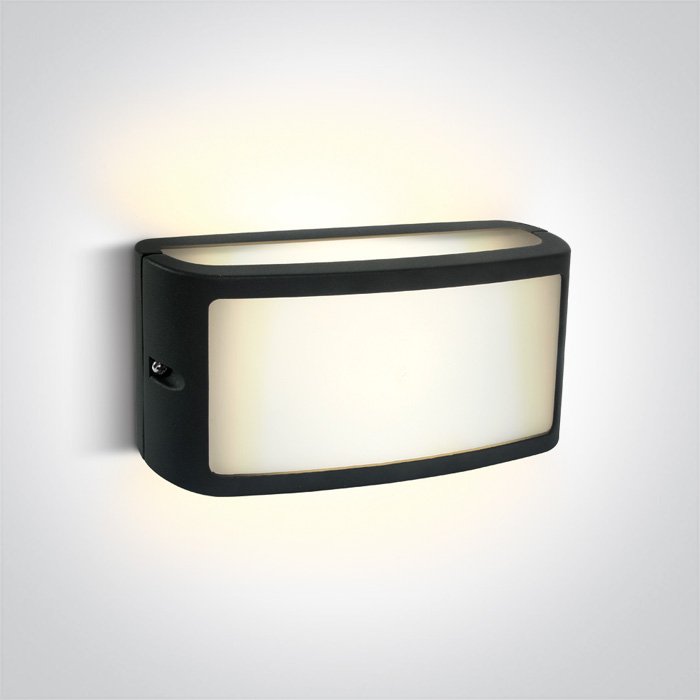 67474A/AN/W ANTHRACITE WALL LIGHT 10W WW IP54 230V – obrázok 1