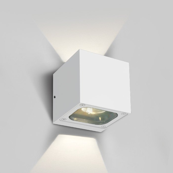67524B/W/W WHITE WALL 2X6W WW IP65 230V – obrázok 1