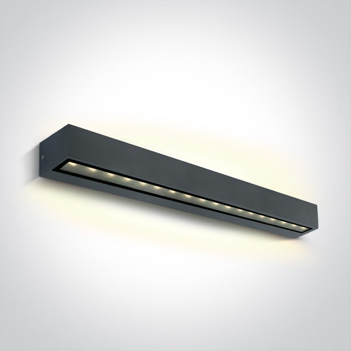 67526B3/AN/W ANTHRACITE 2x13W WW IP65 230V – obrázok 1