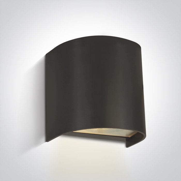 67536A/AN ANTHRACITE WALL LIGHT GU10 6W IP65 100-240V – obrázok 1