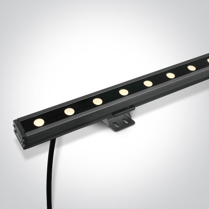 7055B/W GREY 24x1W WW 20x60deg LENS IP66 24V DIMMABLE – obrázok 1