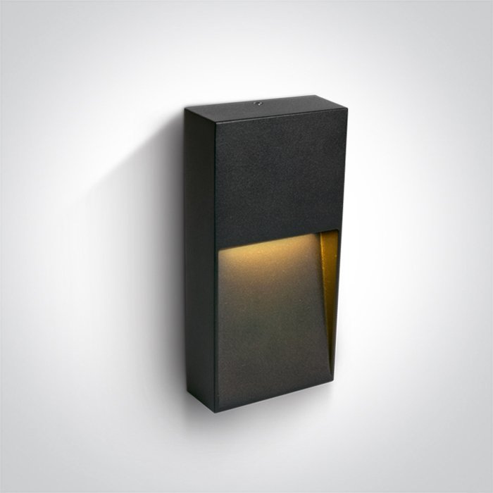 67359C/AN/V ANTHRACITE WALL LIGHT 3W CCTV IP65 DARK LIGHT 230V – obrázok 1