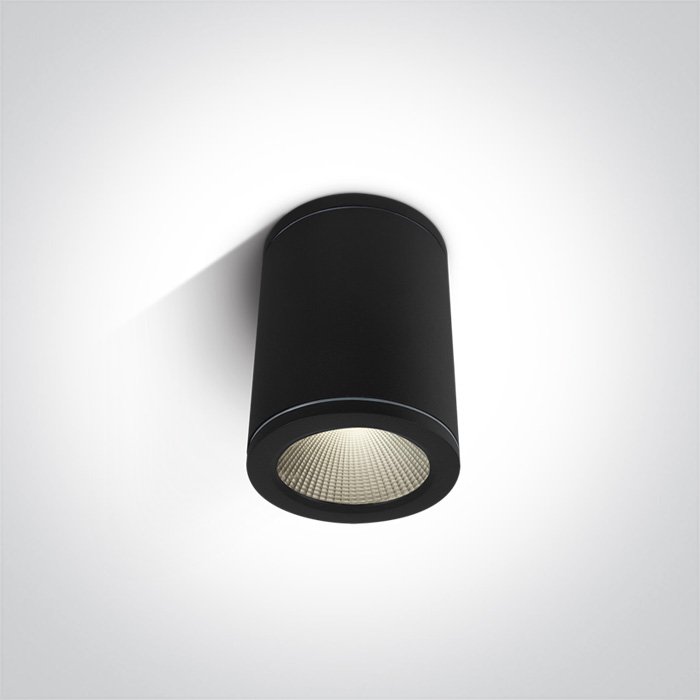 67138C/B/W BLACK COB 6W WW IP54 100-240V – obrázok 1