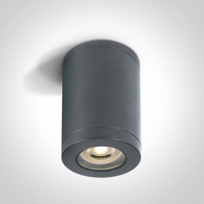 67142A/AN ANTHRACITE CYLINDER GU10 6W IP65 – obrázok 1
