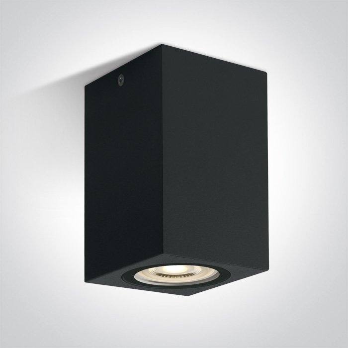 67142D/B BLACK GU10 6W IP65 – obrázok 1