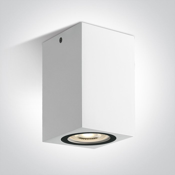 67142D/W WHITE GU10 6W IP65 – obrázok 1