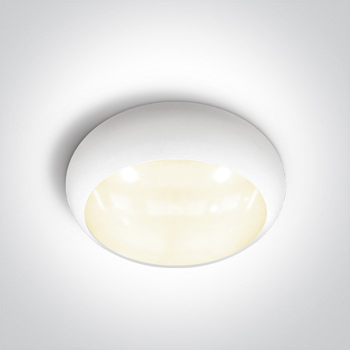 67218E/W/V WHITE EMERGENCY 3Hrs PLAFO 15W CCTV IP65 230V – obrázok 1