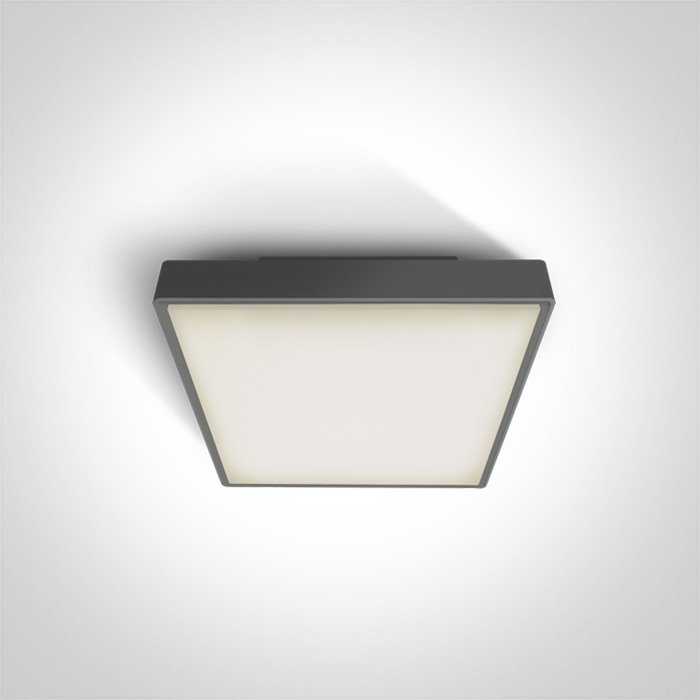 67282N/AN/W ANTHRACITE PLAFO 16W WW IP65 230V – obrázok 1