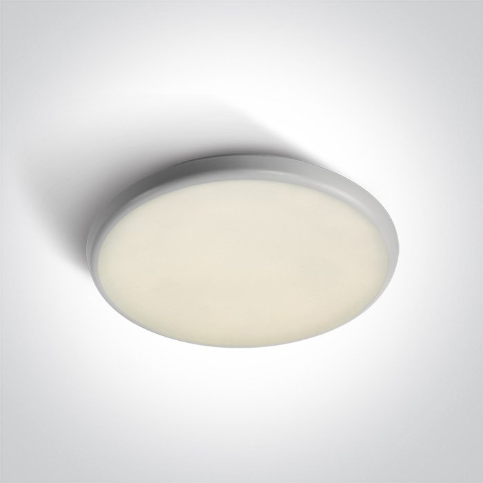 67370/W/C WHITE PLAFO 25W CW IP54 230V – obrázok 1