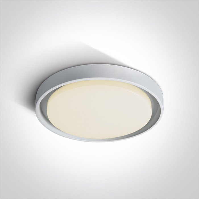 67384/W/W WHITE PLAFO 30W WW IP54 230V – obrázok 1