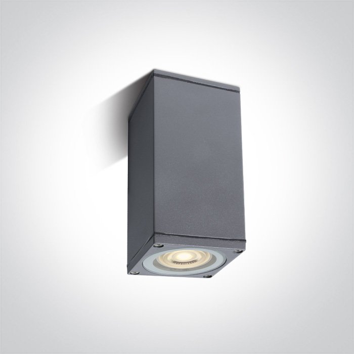 67426D/G GREY CEILING GU10 10W IP54 100-240V – obrázok 1