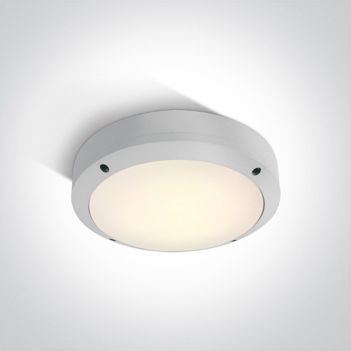 67442/W/W WHITE PLAFO 10W WW IP54 230V – obrázok 1