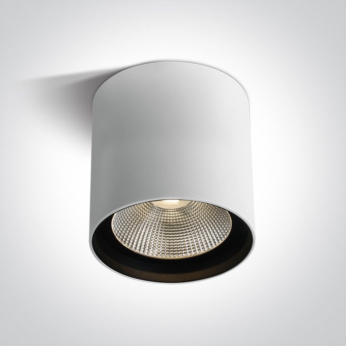 67516C/W/W WHITE COB 40W WW IP65 230V DARK LIGHT – obrázok 1